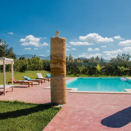 Con Piscina Casale Di Gio Nel Golfo Di Castellammare Villa